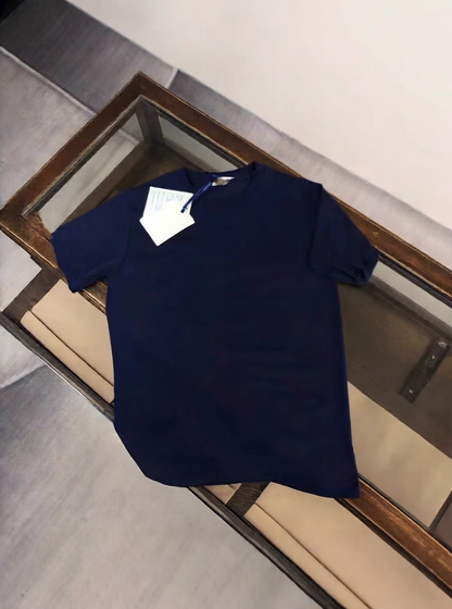 Casual Cotton Embroidery T-Shirt