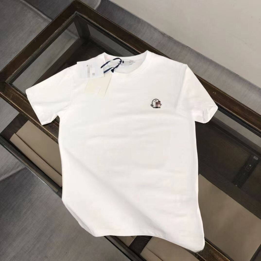 Casual Cotton Embroidery T-Shirt