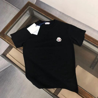 Casual Cotton Embroidery T-Shirt