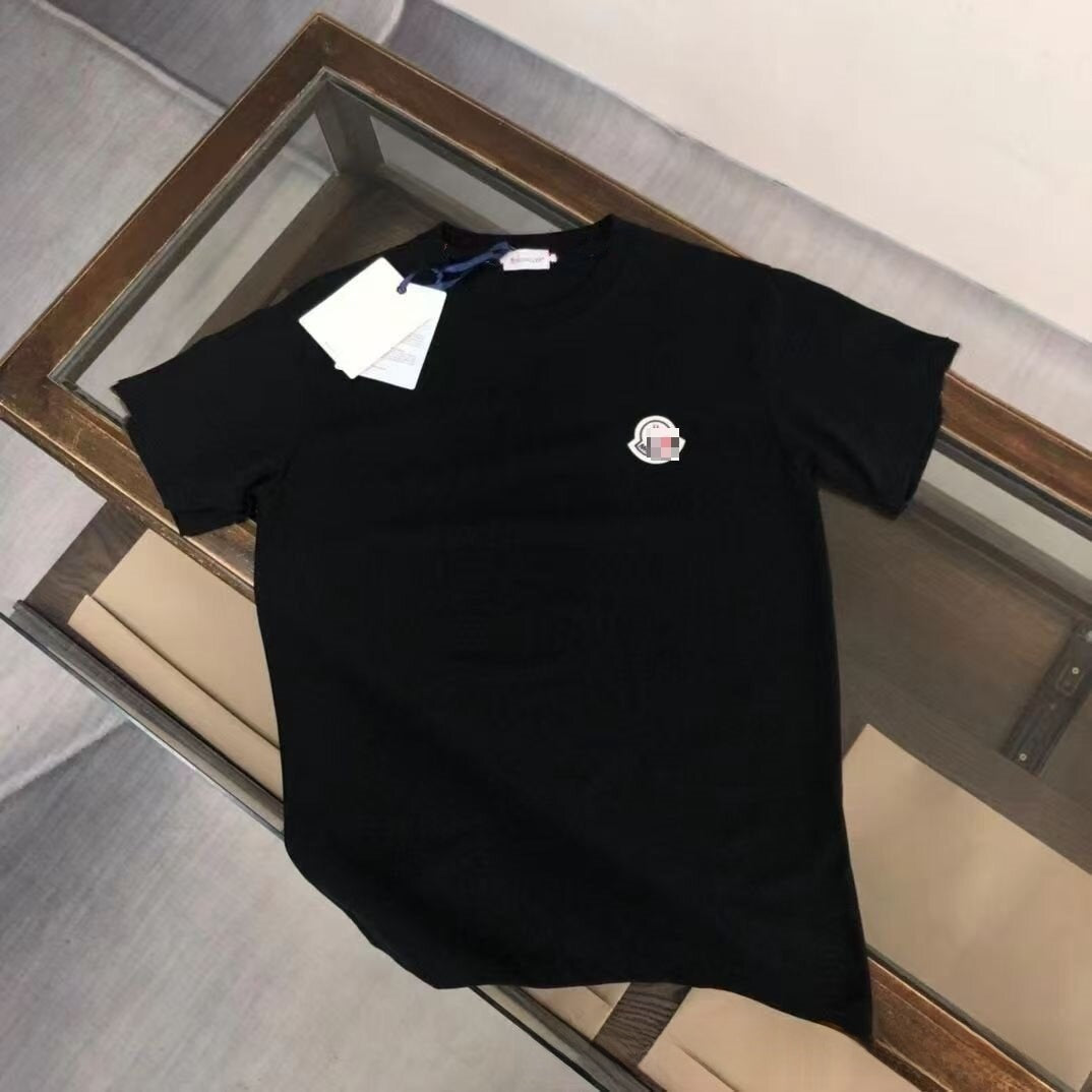 Casual Cotton Embroidery T-Shirt