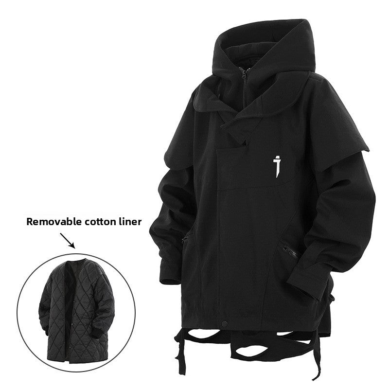 Casual Cotton Hooded Jacket