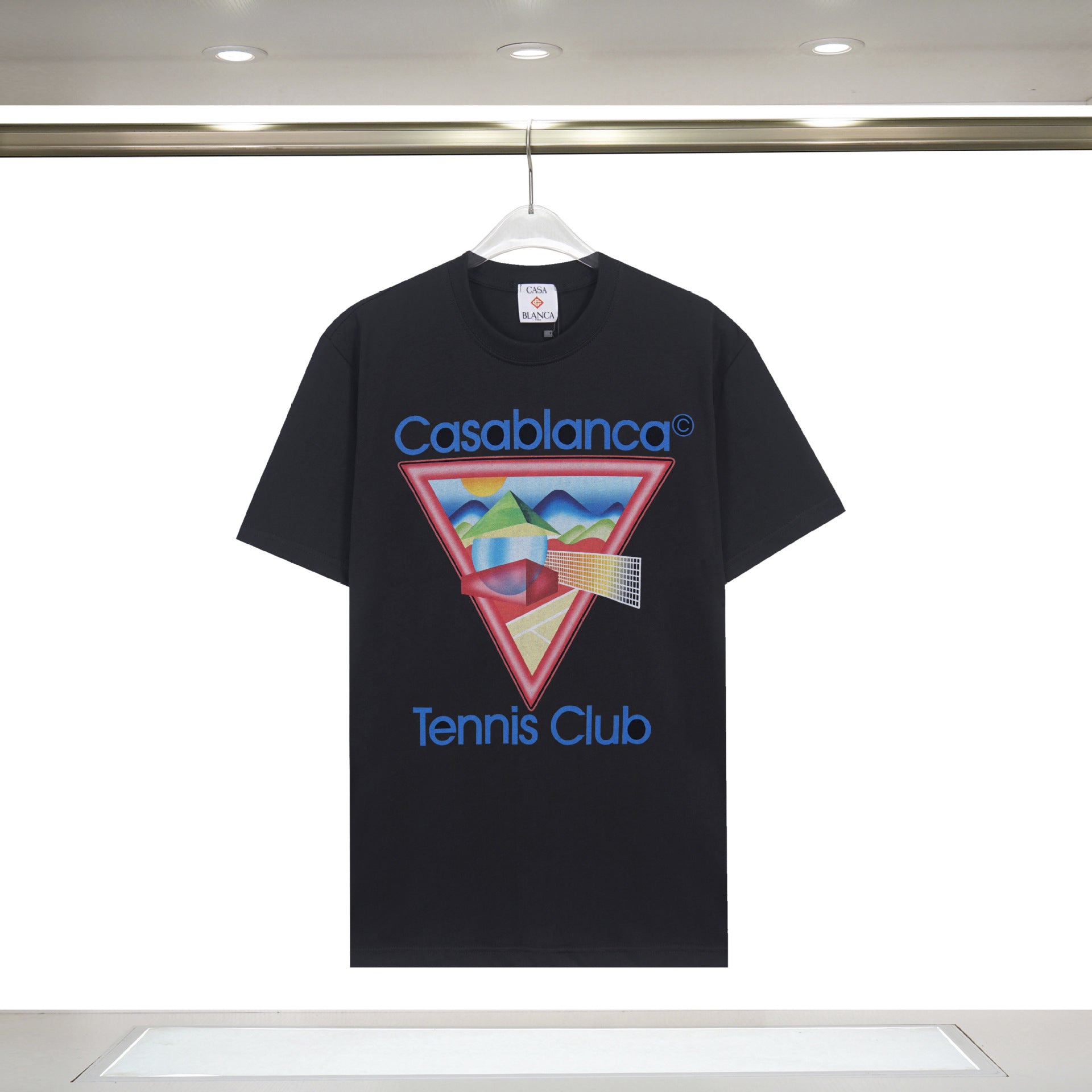 Casual Cotton Letter Print T-shirt