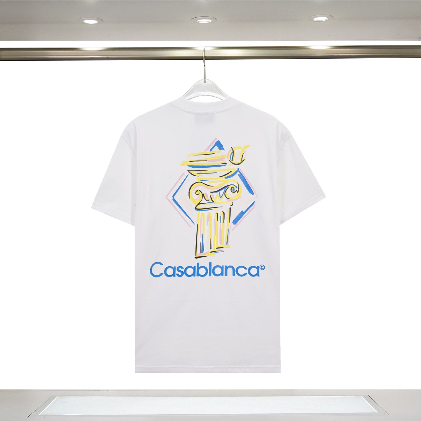 Casual Cotton Letter Print T-shirt