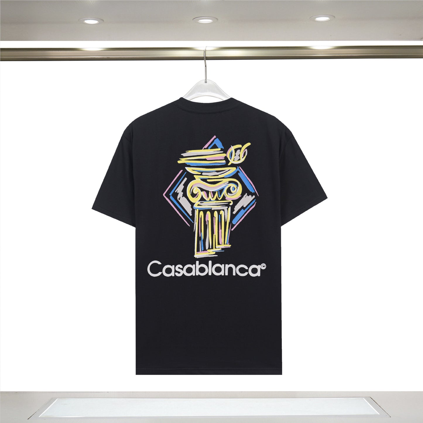 Casual Cotton Letter Print T-shirt