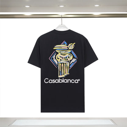 Casual Cotton Letter Print T-shirt