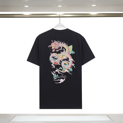 Casual Cotton Letter Print T-shirt
