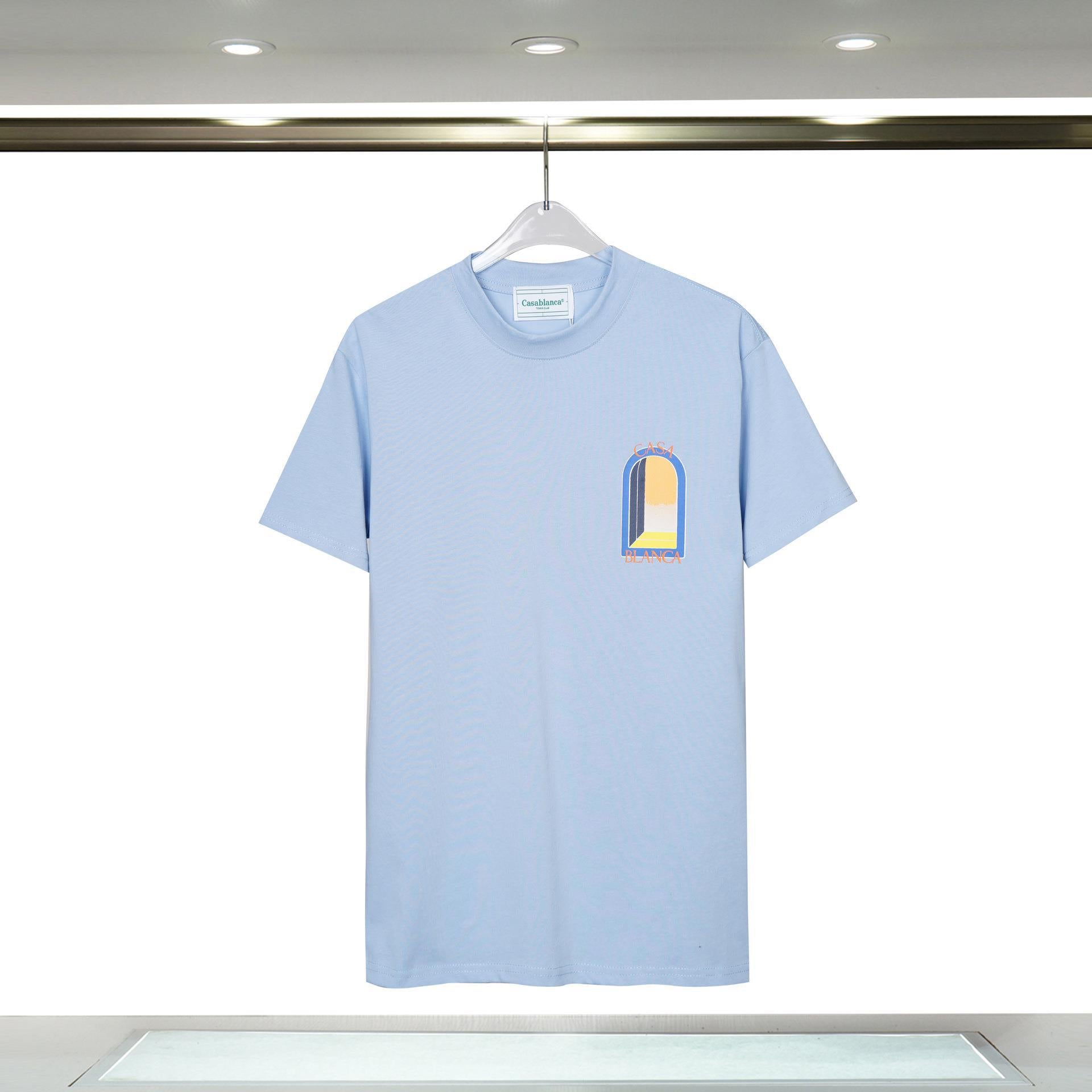 Casual Cotton Letter Print T-shirt