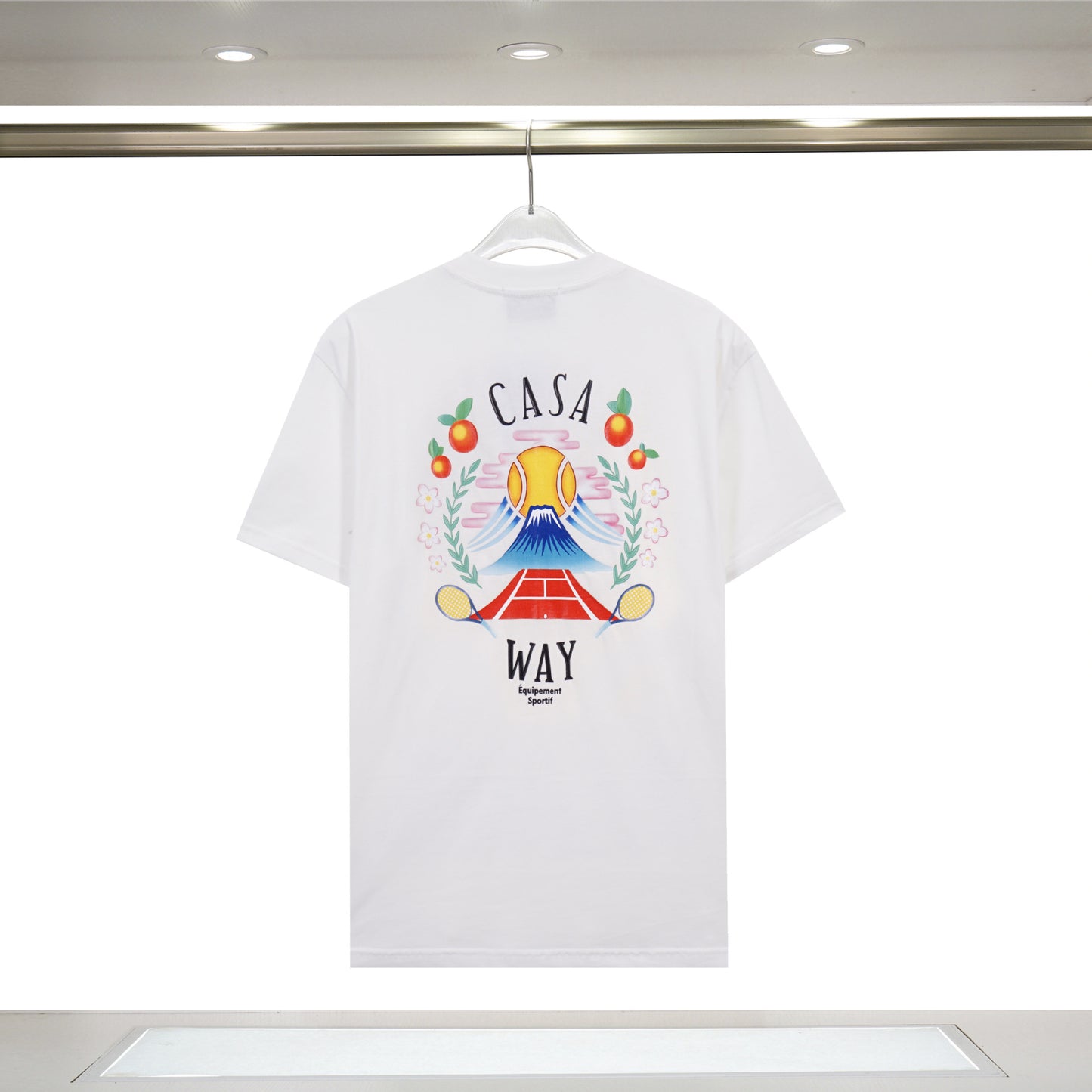 Casual Cotton Letter Print T-shirt