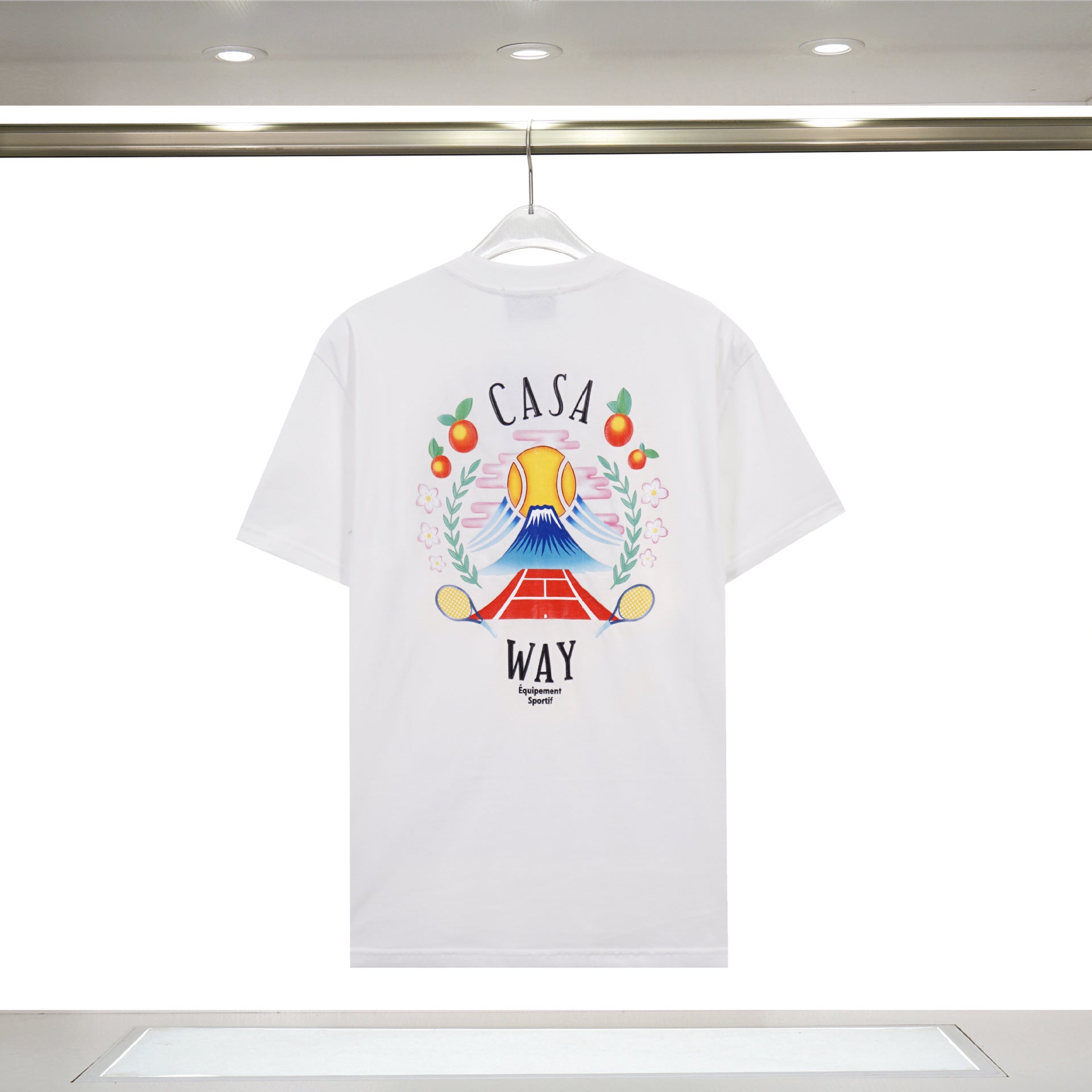 Casual Cotton Letter Print T-shirt