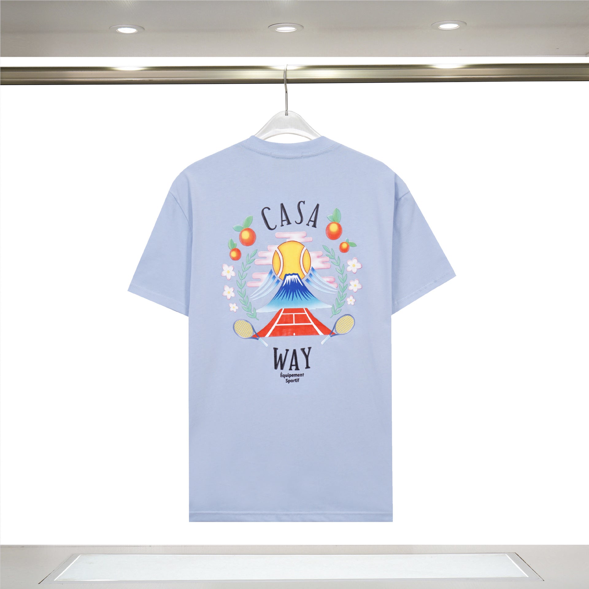 Casual Cotton Letter Print T-shirt