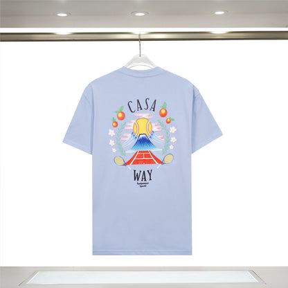 Casual Cotton Letter Print T-shirt