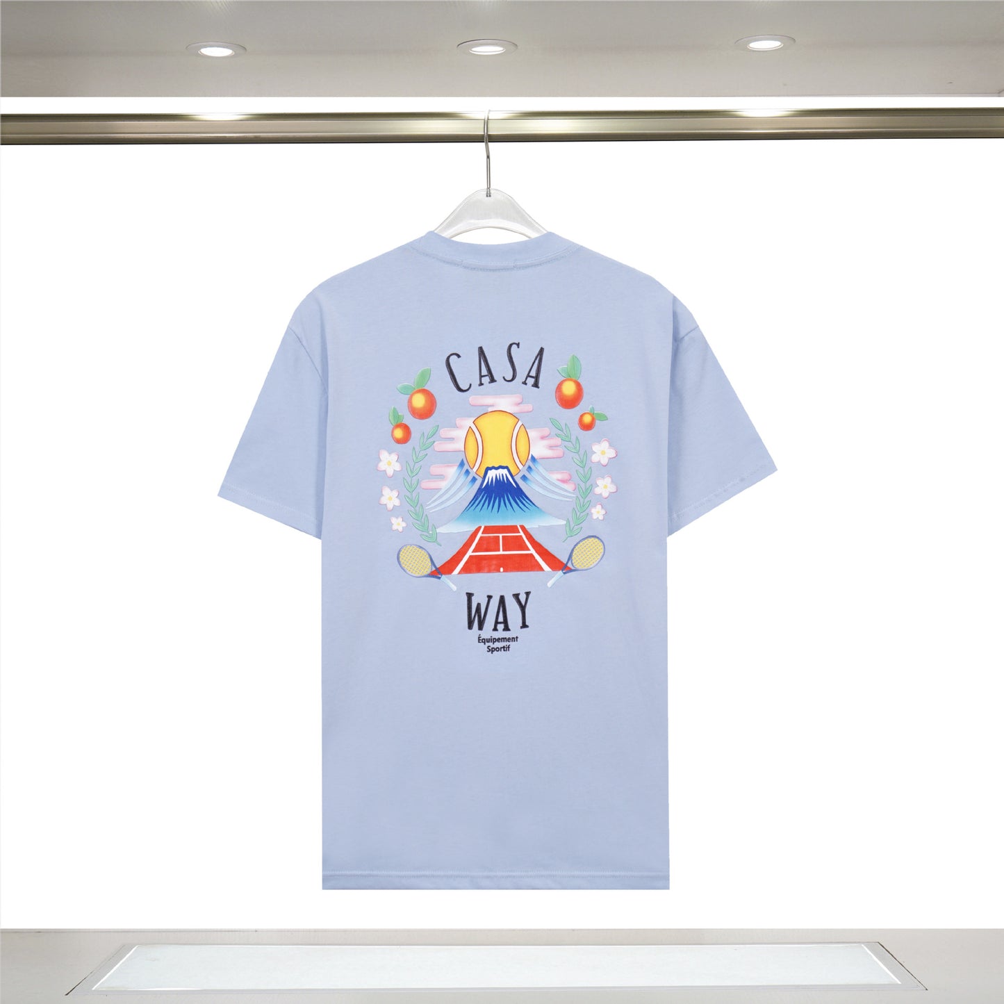 Casual Cotton Letter Print T-shirt
