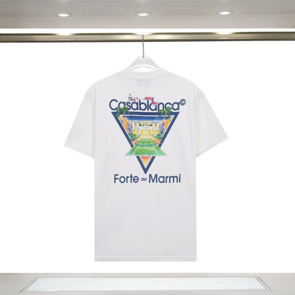 Casual Cotton Letter Print T-shirt