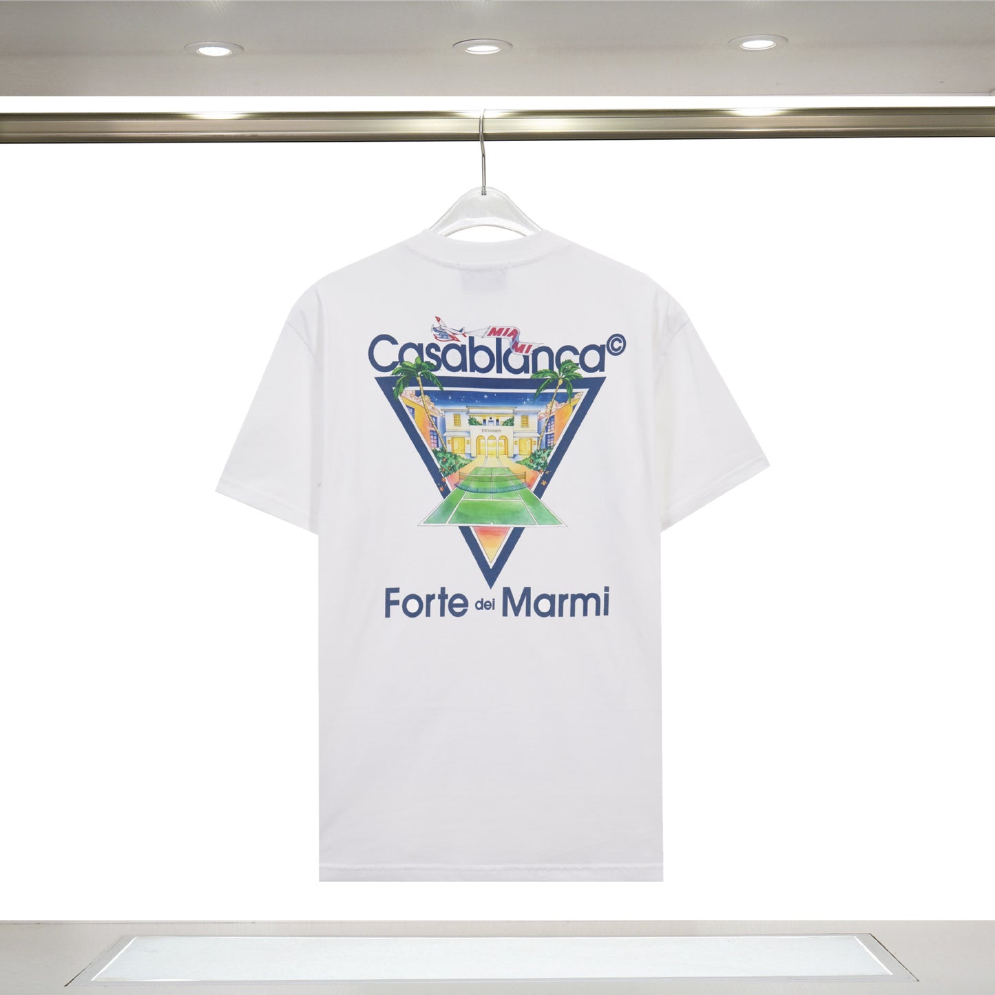 Casual Cotton Letter Print T-shirt