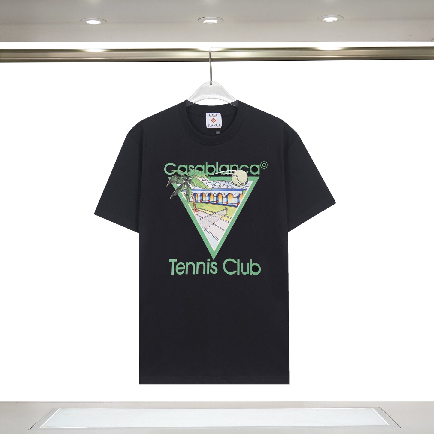 Casual Cotton Letter Print T-shirt