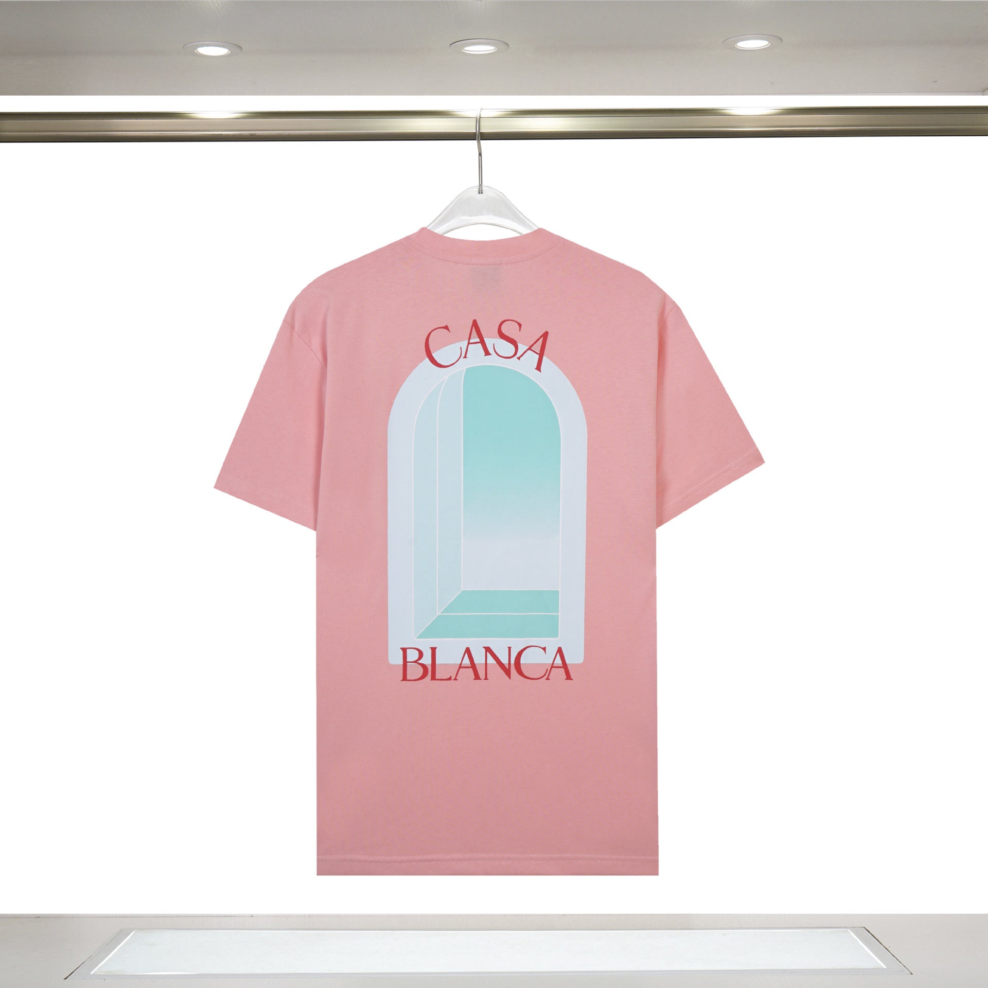 Casual Cotton Letter Print T-shirt