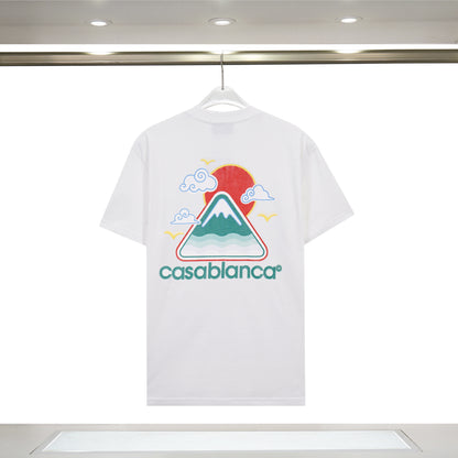Casual Cotton Letter Print T-shirt