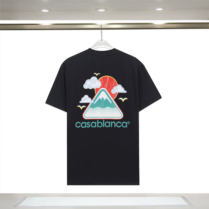 Casual Cotton Letter Print T-shirt