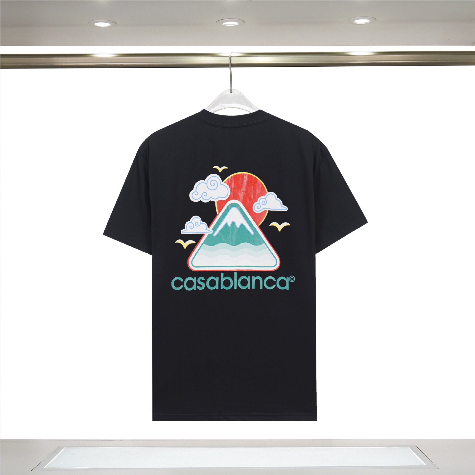 Casual Cotton Letter Print T-shirt