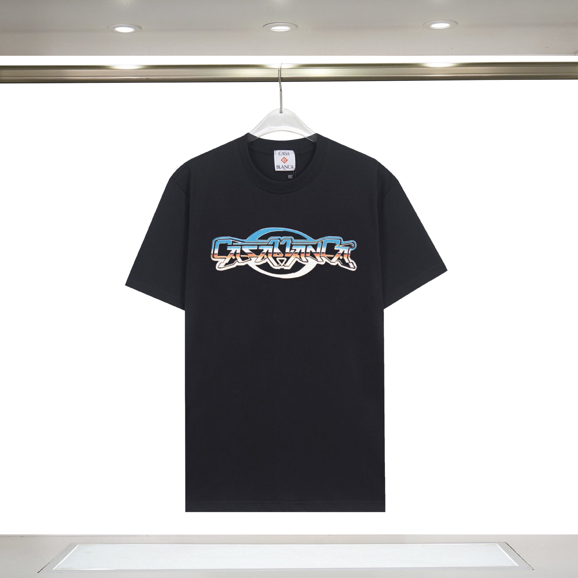 Casual Cotton Letter Print T-shirt