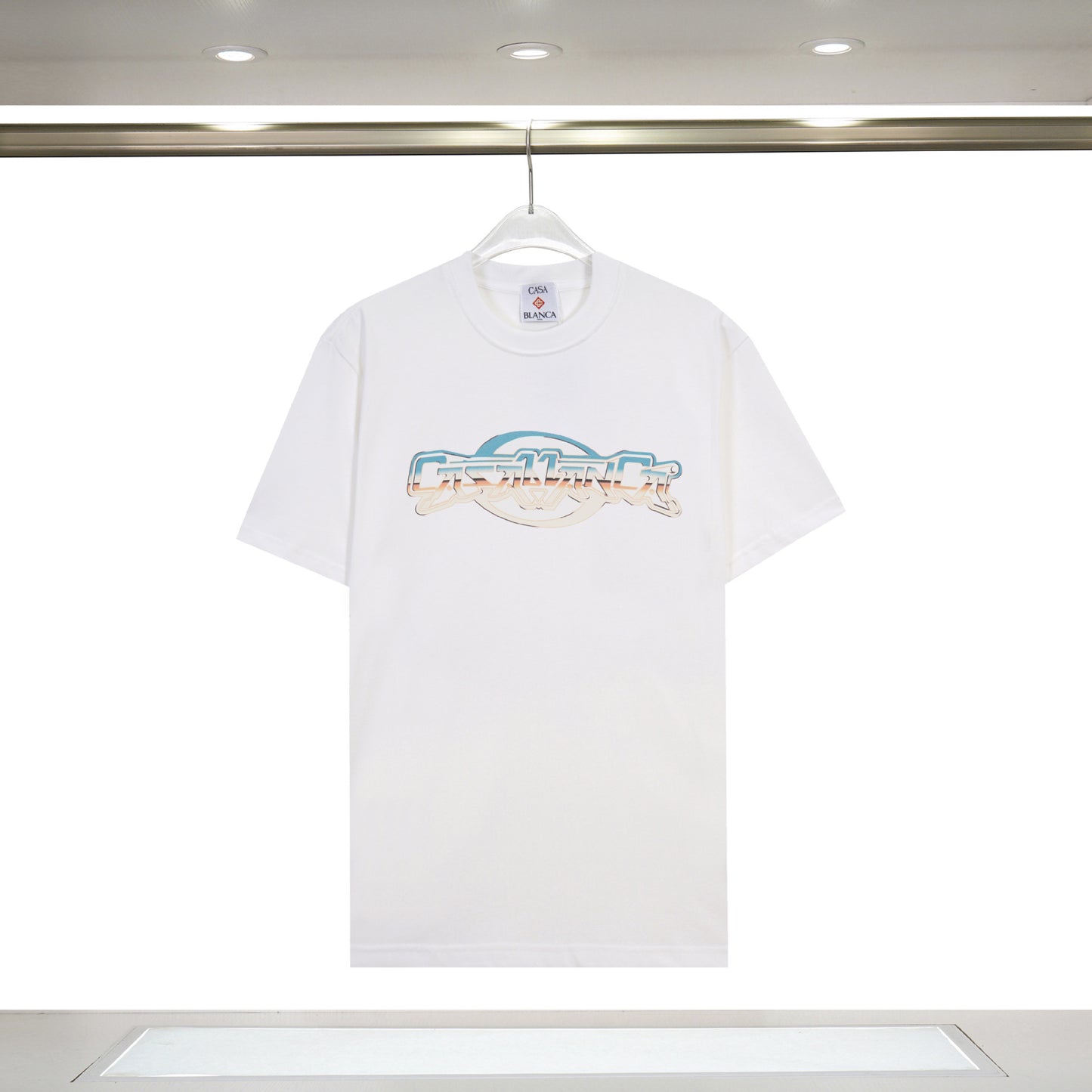 Casual Cotton Letter Print T-shirt