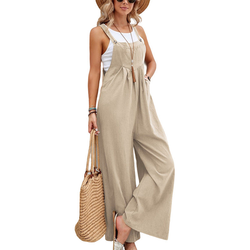 Casual Cotton Overalls for Women