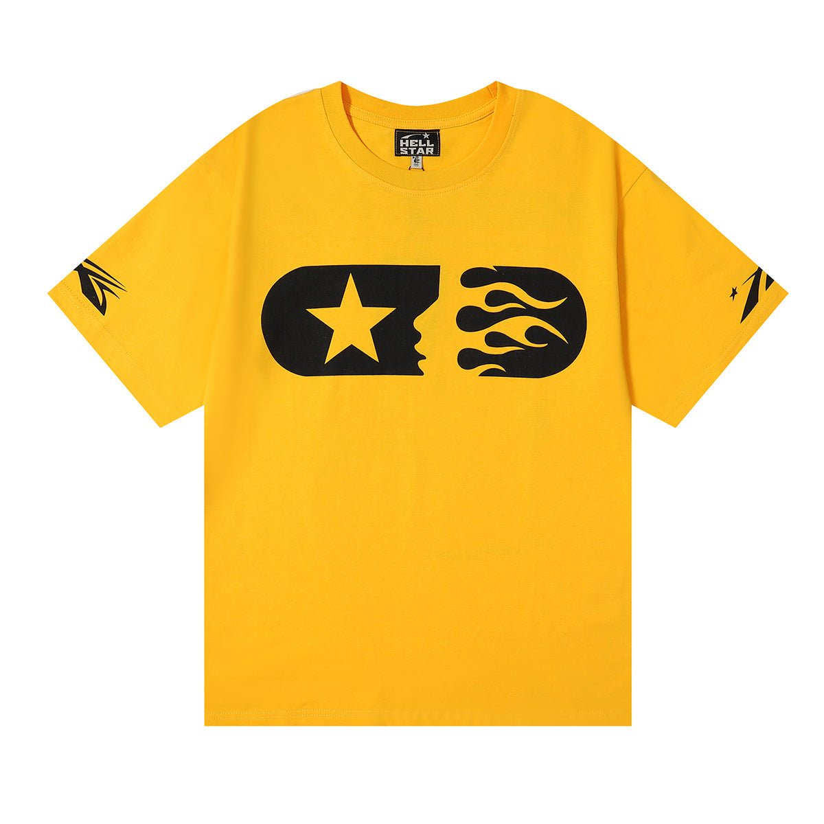 Casual Cotton Unisex T-Shirt Loose Fit Short Sleeve