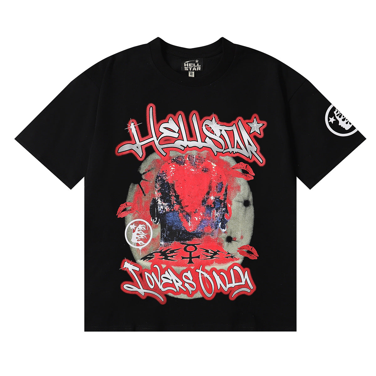 Casual Cotton Unisex T-Shirt Loose Fit Short Sleeve