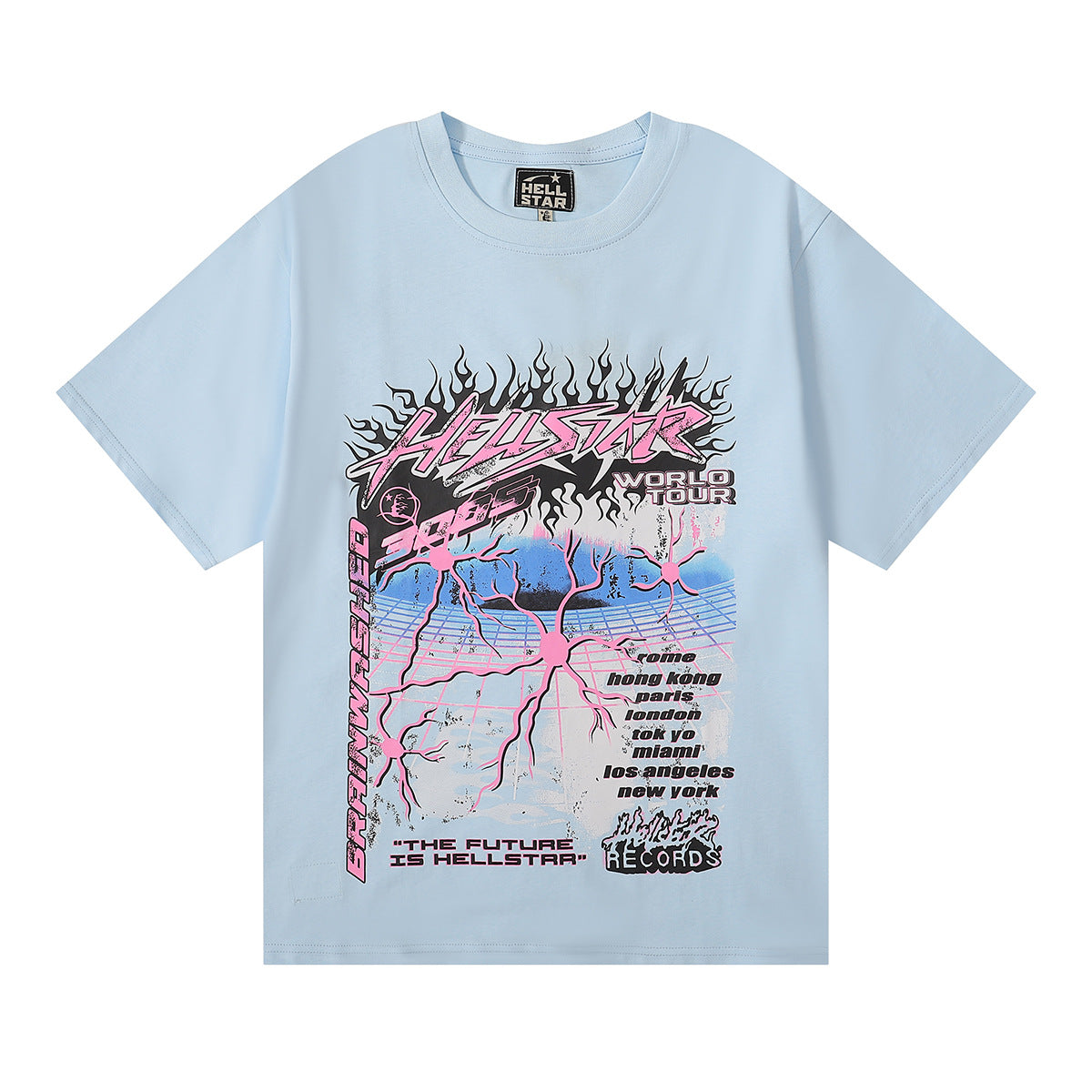 Casual Cotton Unisex T-Shirt Loose Fit Short Sleeve