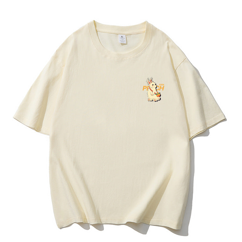 Casual Couple Cotton T-shirts