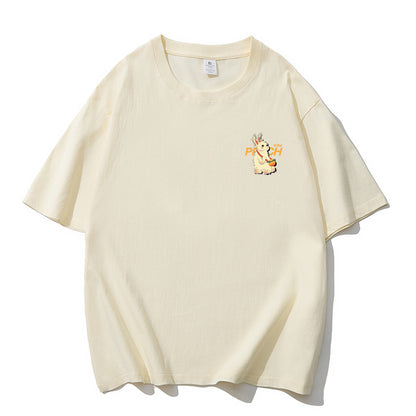 Casual Couple Cotton T-shirts