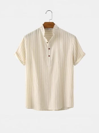 Casual Digital Print Short Sleeve Shirt