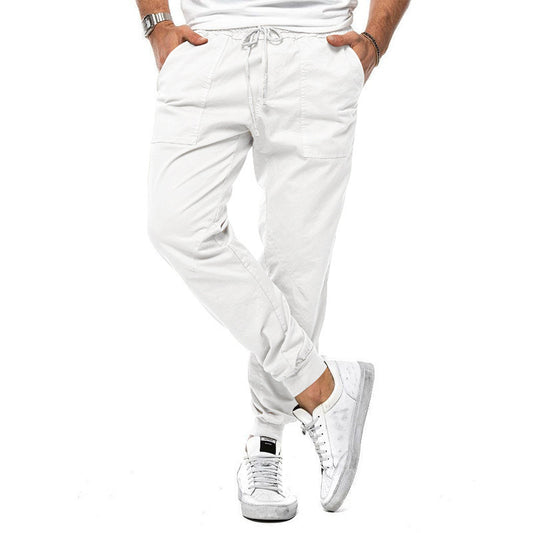 Casual Drawstring Trousers