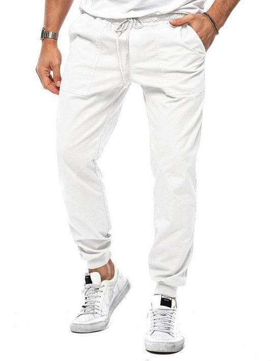 Casual Drawstring Trousers