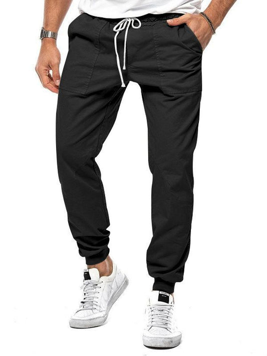 Casual Drawstring Trousers