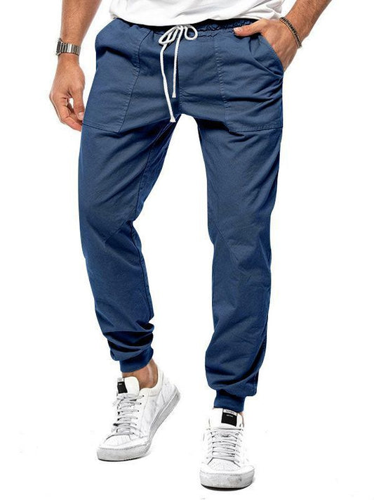 Casual Drawstring Trousers