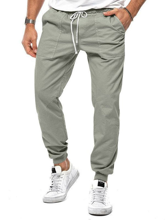 Casual Drawstring Trousers