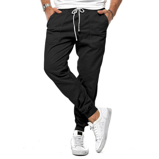 Casual Drawstring Trousers