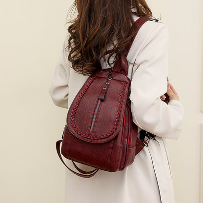 Casual Fashion Backpack with Card Holder