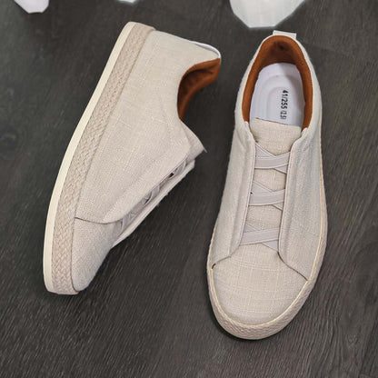 Casual Fisherman Shoes, Breathable Sneakers, Slip-On Shoes, Slip-On Cloth Shoes