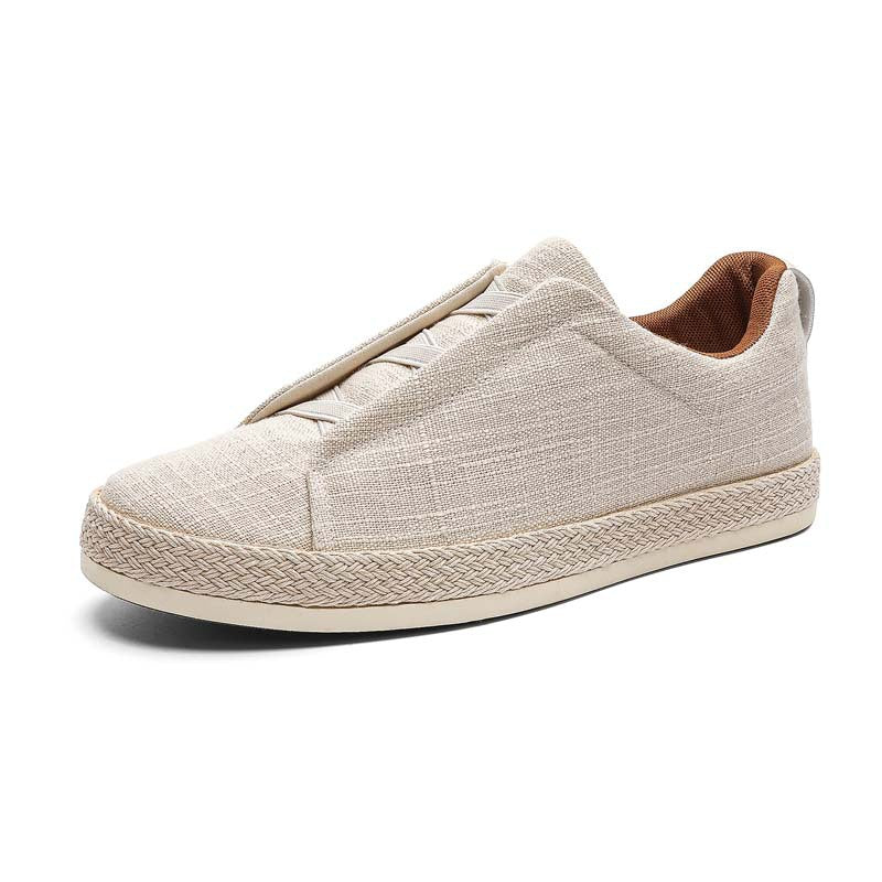 Casual Fisherman Shoes, Breathable Sneakers, Slip-On Shoes, Slip-On Cloth Shoes