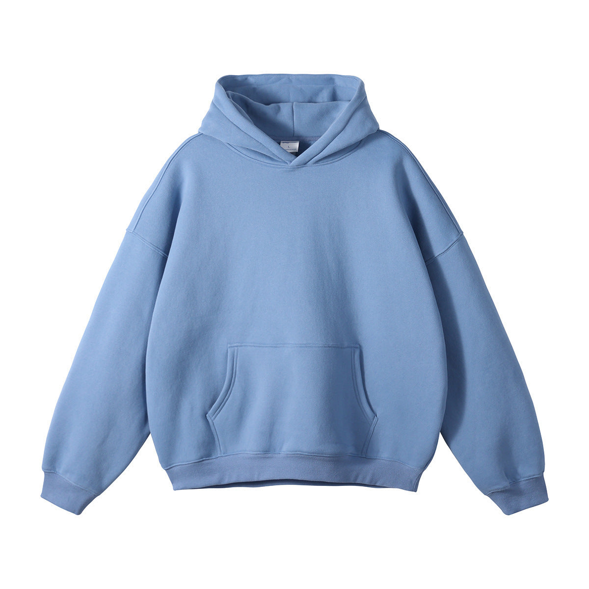 Casual Fleece-Lined Hooded Sweatshirt