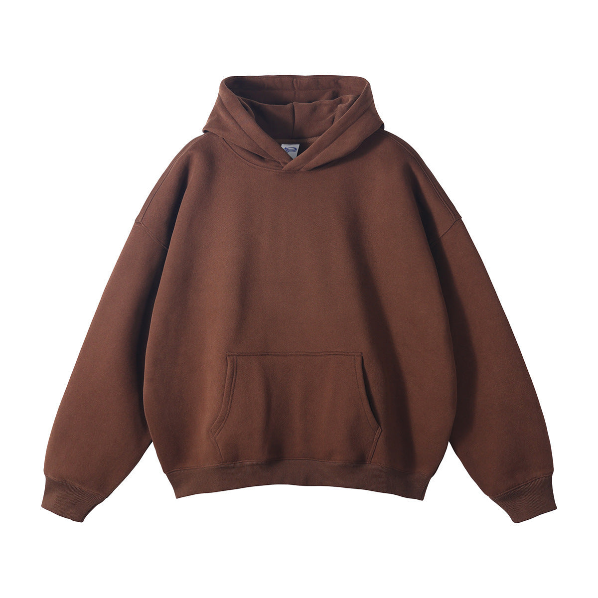 Casual Fleece-Lined Hooded Sweatshirt