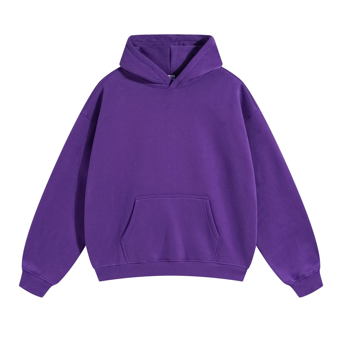 Casual Fleece-Lined Hooded Sweatshirt