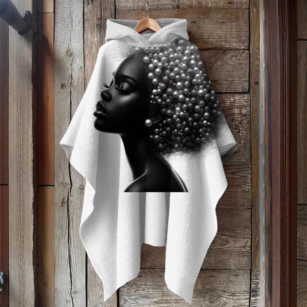 Casual French-style cape