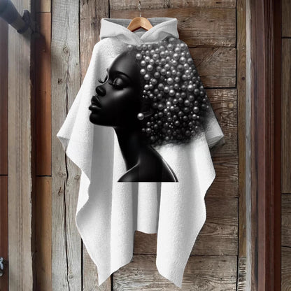 Casual French-style cape