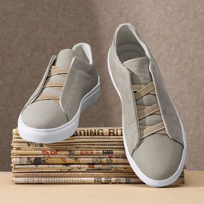 Casual Genuine Leather Slip-On Loafers