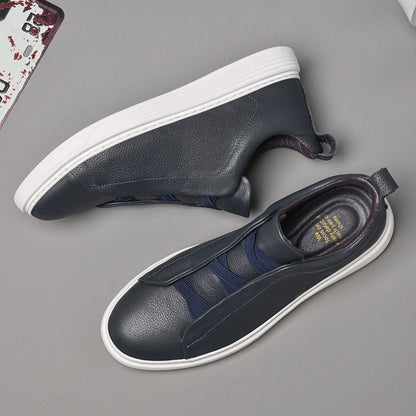Casual Genuine Leather Slip-On Loafers