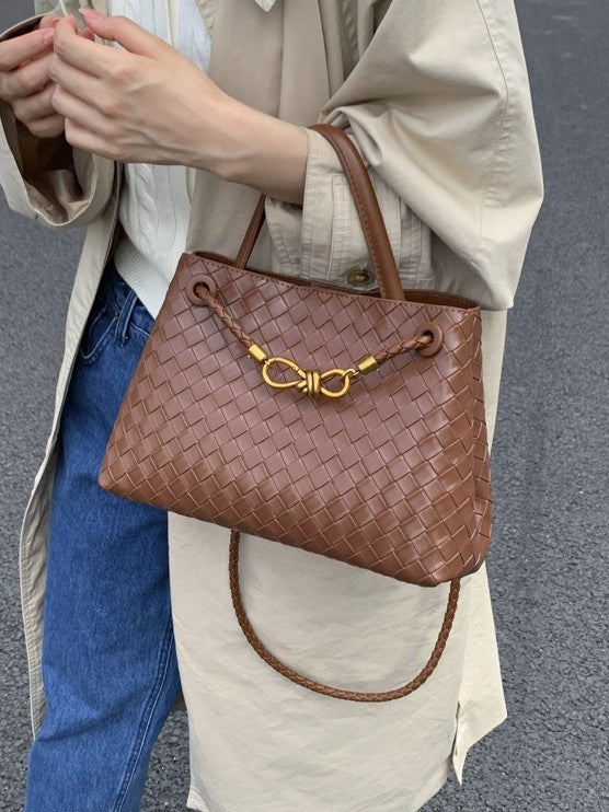 Casual Knitted Tote Bag