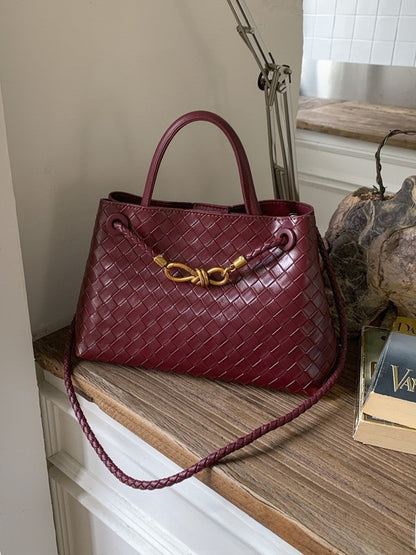 Casual Knitted Tote Bag